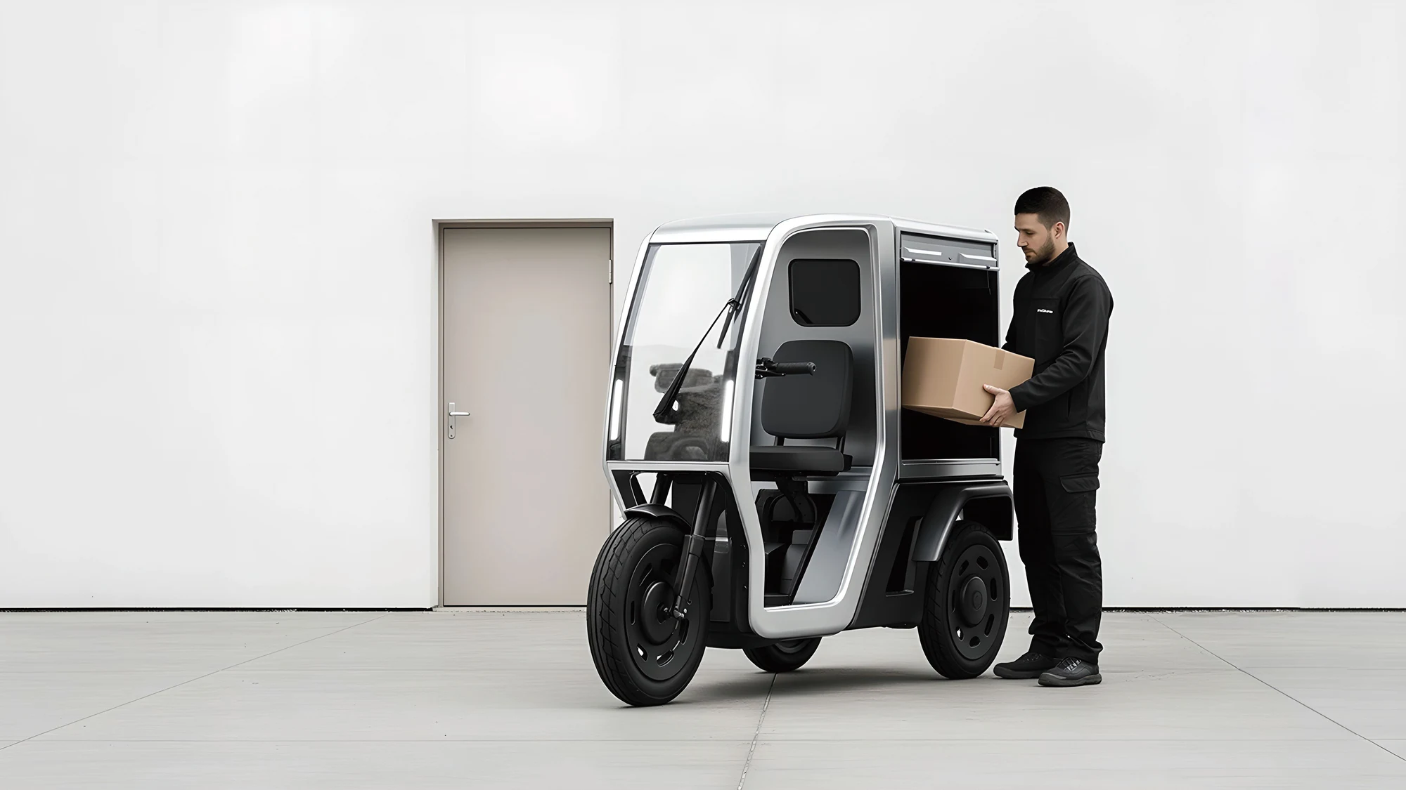 Cargo trike concept by WANN
