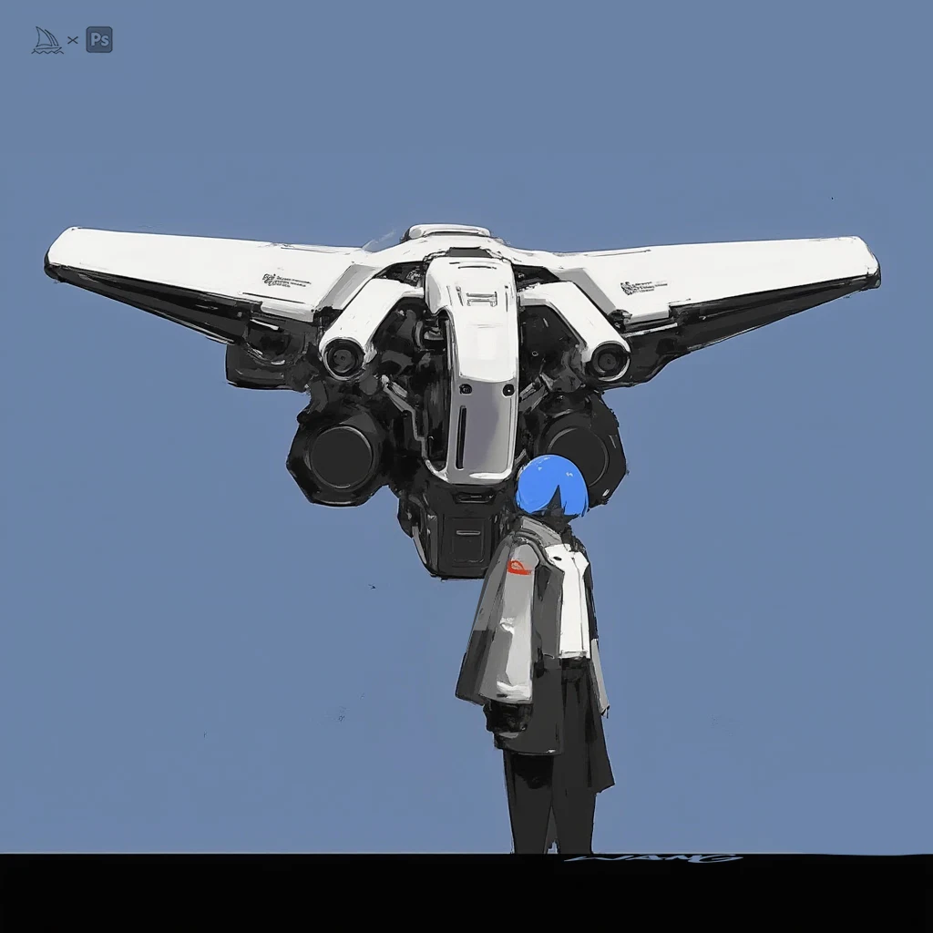 Robot & human concept study by WANN