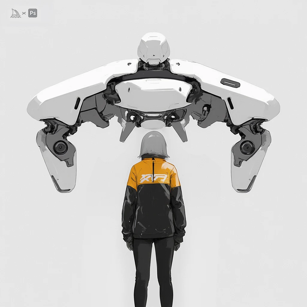Robot & human concept study by WANN